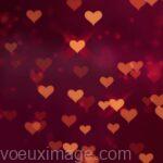 petits coeurs rouges