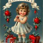 vintage happy new year 2024 images 3
